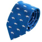 Shark Tie Blue