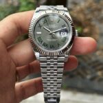 Rolex Watch 126334 slgrj – Datejust 41 Steel and White Gold – Fluted Bezel – Jubilee