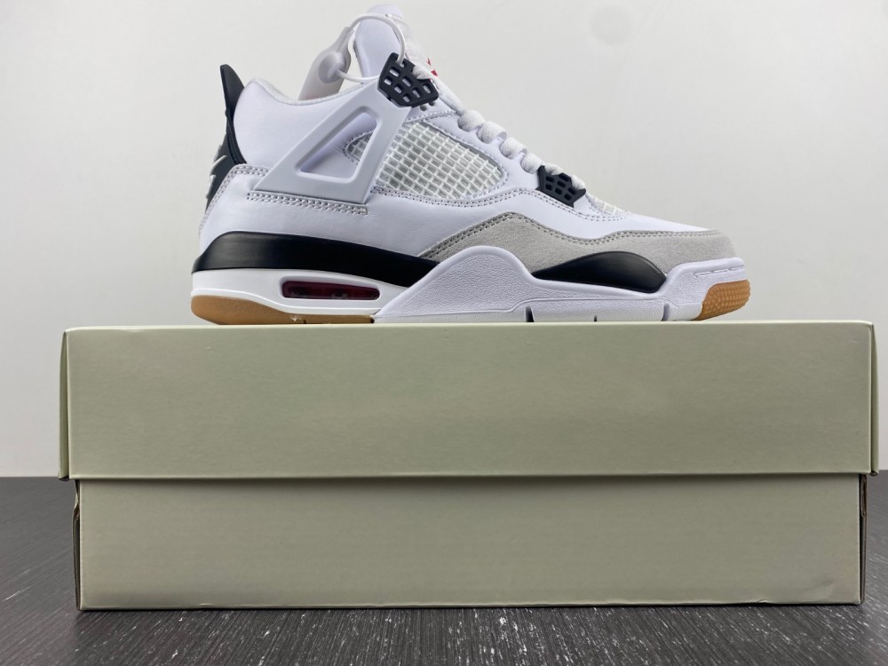 Jordan 4th Generation Nike SB x Air Jordan  Alliance SB White Clay Yellow - Image 12