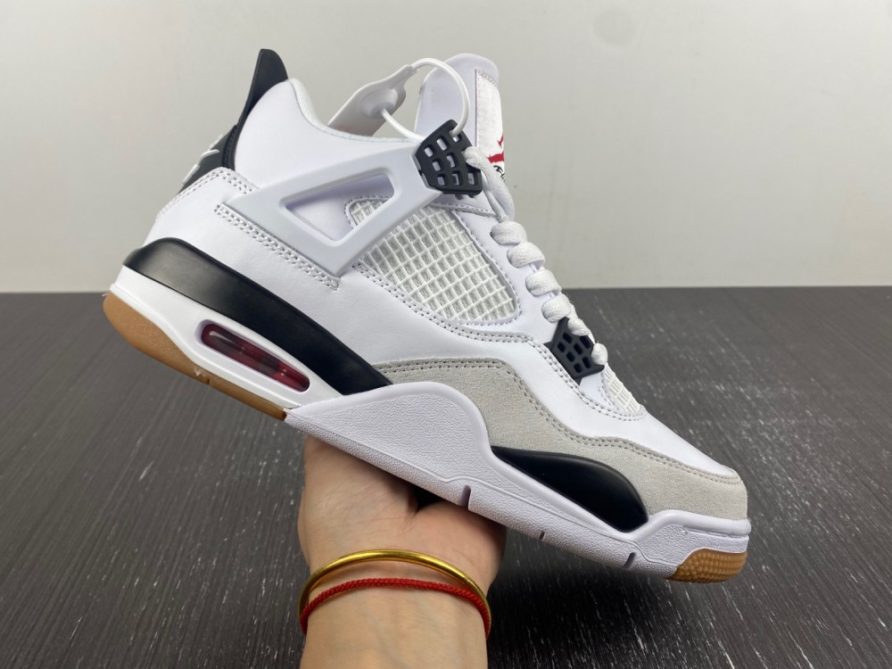 Jordan 4th Generation Nike SB x Air Jordan  Alliance SB White Clay Yellow - Image 6