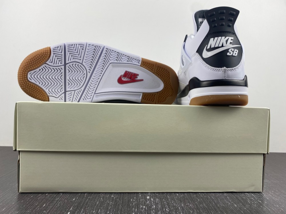 Jordan 4th Generation Nike SB x Air Jordan  Alliance SB White Clay Yellow - Image 2