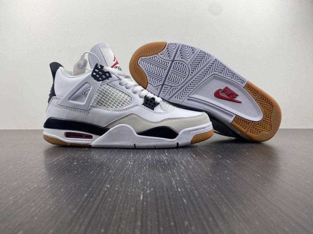 Jordan 4th Generation Nike SB x Air Jordan  Alliance SB White Clay Yellow - Image 10