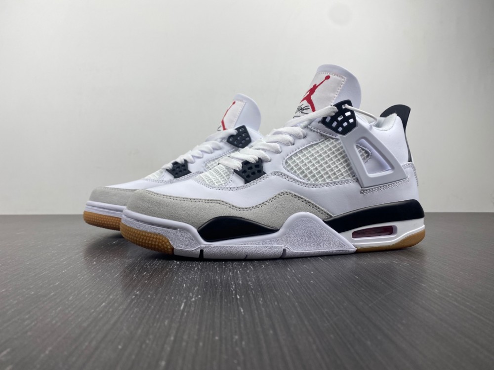 Jordan 4th Generation Nike SB x Air Jordan  Alliance SB White Clay Yellow - Image 4