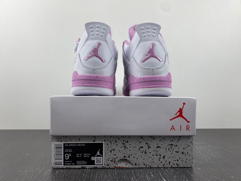 50 true tag! Jordan 4th Generation Nike SB x Air Jordan 4 Alliance SB White Orange Product No. DR5415-108 Head-layer leather authentic mark 50! 34 Numbers 7-13 Shipping 17 - Image 7
