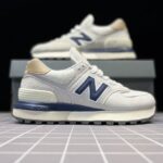 Buy New Balance 574 'Light Cliff Grey Indigo'