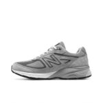 New Balance 990v4 Made in USA Grey Silver Sneakers Retro