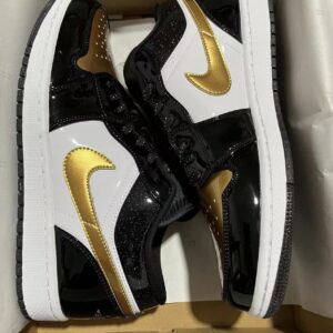 Air Jordan 1 Mid Black and White Powder 36-46 q7