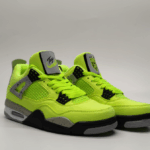 Air Jordan 4 White, Black and Yellow Ordinary Goods 36-47 Shipping 2