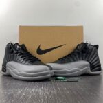 Air Jordan 12 RETEO AJ12 “Black Wolf Grey” - Shoes