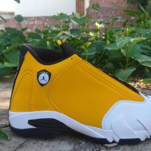 Air Jordan 14 Retro 'Ginger' Yellow Shoes Men's Size 9.5 Sneakers