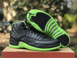 Nike Air Jordan 12 Retro - green/blackJordan 12 Retro Playoff