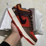 Jordan Air Jordan 1Low Slam Dunk Low Top Retro Basketball Shoes Men's 7