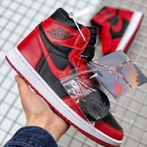 Jordan/Air Jordan AJ1 aj1 Jordan 1 Generation True Mark Zhongbang Series Facetasm x Air Jordan 1 MidJoe 1 Zhongbang Black Crack 36-9
