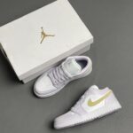 NK Air Jordan 1 Low OG EX Black Gray Blue AJ1 Jordan Generation Low Top Classic Retro Culture Casual Sports Basketball Shoes 7