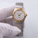 Omega Constellation 28MM Stainless Steel Yellow Gold 131.20.28.60.05.002