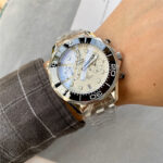 Omega Seamaster Diver 300M Chronograph Steel 44mm White