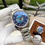 Omega Seamaster Aqua Terra Worldtimer GMT Co-Axial Steel Bracelet Strap 43mm