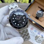 Omega Seamaster Diver 300m with Black Dial on Bracelet