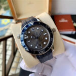 Omega Seamaster Diver 300 M 42mm Grey Dial on Rubber Strap
