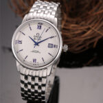 Omega DeVille Prestige Stainless Steel Watch White 424.10.40.20.03.001