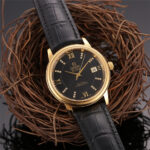 Omega De Ville Prestige Diamond Black Gold