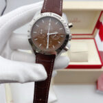Omega Speedmaster Professional with Brown Dial - Diamonds