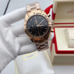Omega Speedmaster Professional with Gold Black Dial - Diamonds
