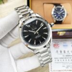 Omega Seamaster Aqua Terra Automatic Chronometer 41.5mm Day-Date Black Dial