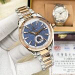 Omega Seamaster Aqua Terra Steel Rose Gold Watch 220.22.41.21.03.001 Box Card