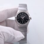 Omega Constellation Co-Axial 27mm Black