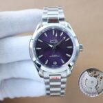Omega Seamaster Aqua Terra 150m Summer Dark Purple Master Chronometer