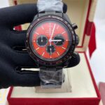 Omega Speedmaster Racing Co-Axial Chronometer Red Dial Black Case (Copy)