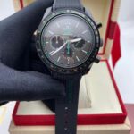 Omega Speedmaster Racing Co-Axial Chronometer Grey Dial -leather strap