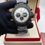 Omega Speedmaster Racing Co-Axial Chronometer White Dial Black Case