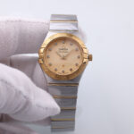 Omega Constellation Quartz lady watch Yellow gold 123.20.27.60.58.003
