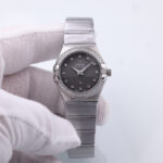Omega Constellation Ladies 25 mm steel on steel quartz women watch