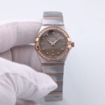 Omega Constellation Ladies 27 mm, steel ‑ red gold on steel ‑ red gold