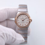 Omega Constellation Sedna 18K Rose Gold Diamonds Watch 28mm