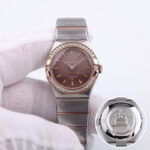 Omega Constellation Ladies Diamond / Steel&Sedna Gold / 25mm