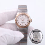 Omega Constellation 25mm Quartz Diamonds Sedna™ Gold Steel Watch
