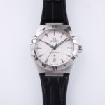 Omega Constellation Men Watch in Grey Colour Dial