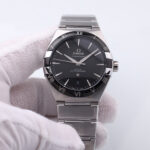 Omega Constellation Master Chronometer / Black / Steel / 41mm