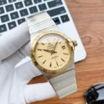 Omega Constellation Co-Axial Chronometer Yellow Gold Dial