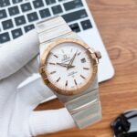 Omega Constellation Co-Axial Chronometer Rose Gold Dial
