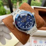 Omega Seamaster Diver 300 M 42mm Blue Dial Box & Papers