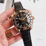 Omega Seamaster Automatic 18kt Sedna Gold Mens Watch 215.63.40.20.13.001
