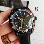 Omega Seamaster Planet Ocean ETNZ Deep Black GMT 600M Co-Axial Ceramic