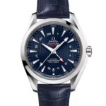Omega Aquaterra GMT Blue DIal 42mm - Blue diamond watch