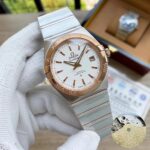 Omega Constellation 18K Gold White