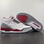 Air Jordan 3 Retro Cardinal Red Concrete Sz 12 CT8532-126 Brand New